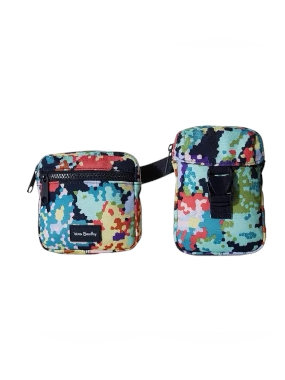 Vera Bradley Multi-Color Pixel Print Belt Bag